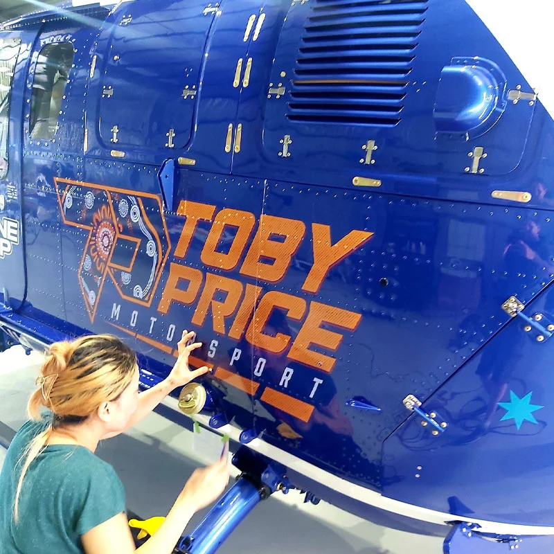 Toby Price Installing Site 2