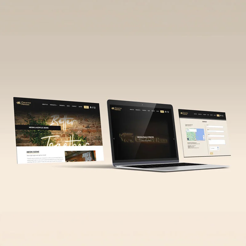 Website Creative Heroes